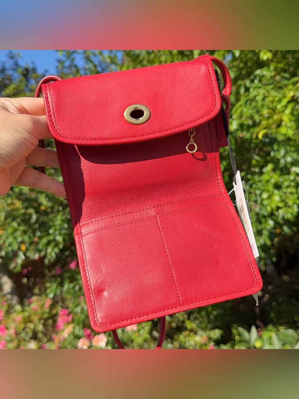 NWT Coach Turnlock Flap Wallet 311 - Picture 8 of 15